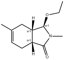 1H-Isoindol-1-one,3-ethoxy-2,3,3a,4,7,7a-hexahydro-2,5-dimethyl-,(3alpha,3aalpha,7aalpha)-(9CI)|