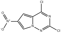 2,4-dichloro-6-nitropyrrolo[1,2-f][1,2,4]triazine Structure