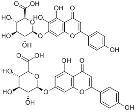 Breviscapine 化学構造式