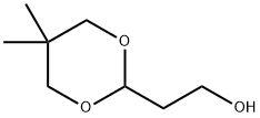 5,5-二甲基-1,3-二噁烷-2-乙醇 结构式