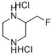 116163-30-5 2-(FLUOROMETHYL)PIPERAZINE DIHYDROCHLORIDE