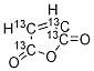 马来酸酐-13C4, 1161736-58-8, 结构式