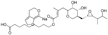 4H-Furo[2,3-c]pyranyl Mupirocin SodiuM IMpurity Structure