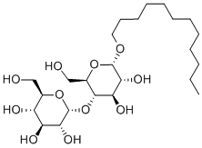 正十二烷基-Α-D-麦芽糖苷, 116183-64-3, 结构式