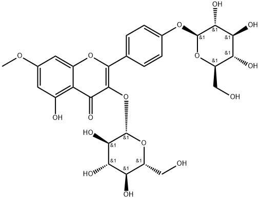 沙苑子苷, 116183-66-5, 结构式