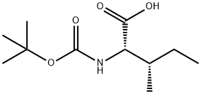 BOC-DL-ILE-OH Struktur