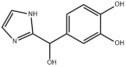 1,2-Benzenediol, 4-(hydroxy-1H-imidazol-2-ylmethyl)- (9CI) Struktur