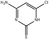 4-AMINO-6-CHLOROPYRIMIDINE-2-THIOL Structure