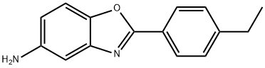 2-(4-ETHYL-PHENYL)-BENZOOXAZOL-5-YLAMINE Structure