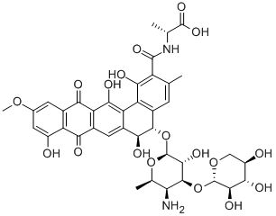 Benanomicin B 结构式