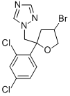 ブロムコナゾール 化学構造式
