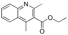 ETHYL 2,4-DIMETHYLQUINOLINE-3-CARBOXYLATE Struktur