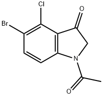 1-Acetyl-5-broMo-4-chloro-pseudoindoxyl|1-Acetyl-5-broMo-4-chloro-pseudoindoxyl