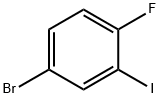 4-ブロモ-1-フルオロ-2-ヨードベンゼン 化学構造式