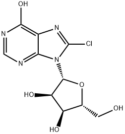 8-氯肌苷, 116285-77-9, 结构式