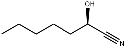 (R)-2-Hydroxyheptanenitrile Structure