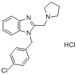 Clemizole hydrochloride Structure