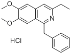 Moxaverine hydrochloride Structure