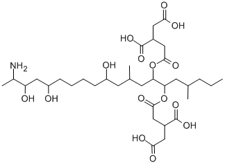 伏马毒素B1,116355-83-0,结构式