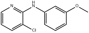 3-chloro-N-(3-methoxyphenyl)pyridin-2-
amine 结构式