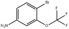 4-BROMO-3-TRIFLUOROMETHOXY-PHENYLAMINE Structure