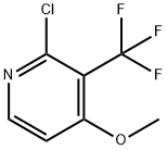 2-氯-4-甲氧基-3-(三氟甲基)吡啶, 1163693-02-4, 结构式