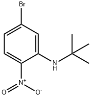 5-Bromo-N-tert-butyl-2-nitroaniline Structure