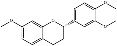 3',4',7-Trimethoxyflavan Structure