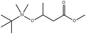 3-(tert-Butyldimethylsiloxy)butyric acid methyl ester Struktur