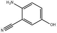 2-氨基-5-羟基苯甲腈 结构式
