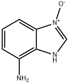 1H-Benzimidazol-7-amine,3-oxide(9CI) Structure