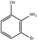 2-氨基-3-溴苯酚 结构式