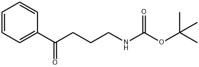 (4-OXO-4-PHENYL-BUTYL)-CARBAMIC ACID TERT-BUTYL ESTER Structure