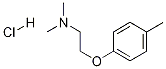 2-(p-tolyloxy)-N,N-dimethylethanamine hydrochloride Structure