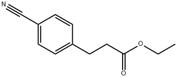 ETHYL 3-(4-CYANOPHENYL)PROPANOATE Struktur