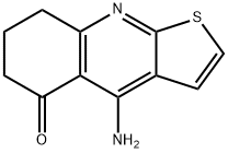 4-AMINO-7,8-DIHYDROTHIENO[2,3-B]QUINOLIN-5(6H)-ONE Structure