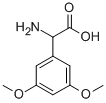 AMINO-(3,5-DIMETHOXY-PHENYL)-ACETIC ACID Struktur