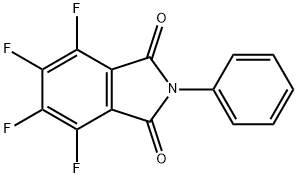 N-PHENYLTETRAFLUOROPHTHALIMIDE Struktur