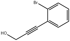 2-溴-1-(3-羟丙基-1-炔基)苯,116509-98-9,结构式