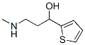 1-(2-チエニル)-3-(メチルアミノ)-1-プロパノール 化学構造式