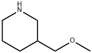 3-(METHOXYMETHYL)PIPERIDINE Struktur