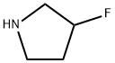3-フルオロピロリジン 化学構造式