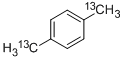 P-XYLENE-ALPHA,ALPHA'-13C2 Struktur