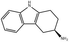 (R)-3-氨基-1,2,3,4-四氢咔唑 结构式