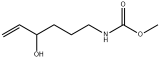 Carbamic  acid,  (4-hydroxy-5-hexenyl)-,  methyl  ester  (9CI) Struktur