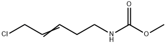 Carbamic  acid,  (5-chloro-3-pentenyl)-,  methyl  ester  (9CI) Structure