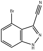 4-broMo-1H-indazole-3-carbonitrile|4-溴-3-氰基-1-氢吲唑