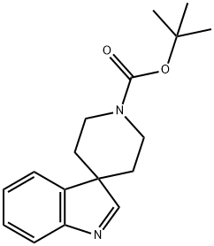 tert-Butyl spiro[indole-3,4'-piperidine]-1'-carboxylate Structure