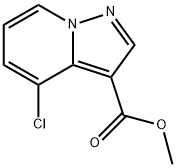 4-氯吡唑并[1,5-A]吡啶-3-羧酸甲酯, 1167056-15-6, 结构式