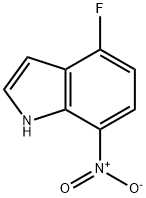 4-氟-7-硝基吲哚,1167056-95-2,结构式